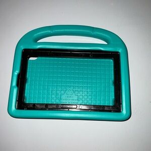 Eva case is light weight, children tablet case, turquoise. (New)